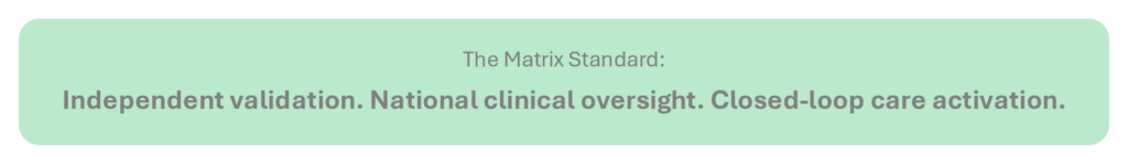 The Matrix Standard